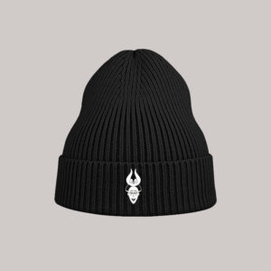 LOGO BLACK BEANIE