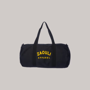 BLACK DUFFEL BAG