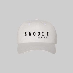 MONOGRAM WHITE DAD HAT