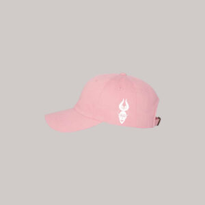 SIGNATURE PINK DAD HAT SIDE