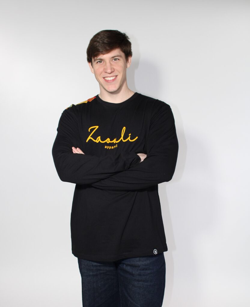 SIGNATURE BLACK-GOLD LONG SLEEVE TEE